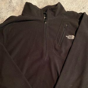 North Face Quarter Zip (Black)